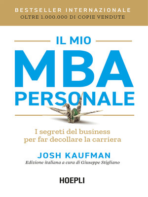 cover image of Il mio MBA personale